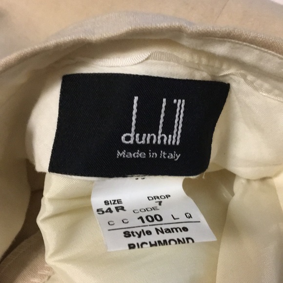 Men’s lightweight Dunhill linen pants - Picture 2 of 4